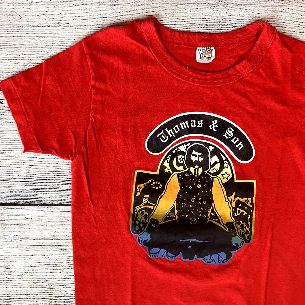 Vintage 1970s Thomas & Son Hanes Graphic T-shirt